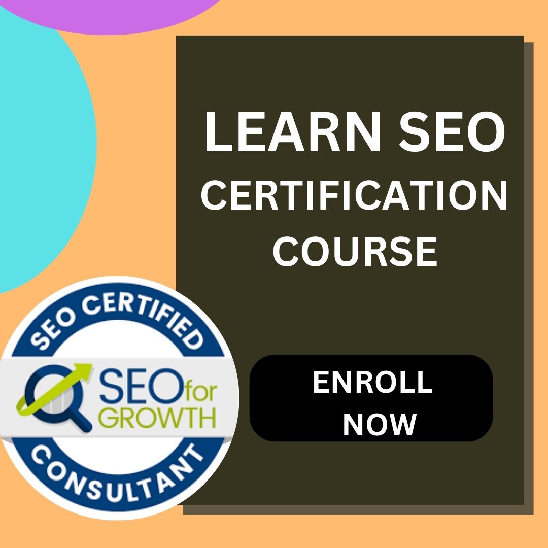 SEO certification course