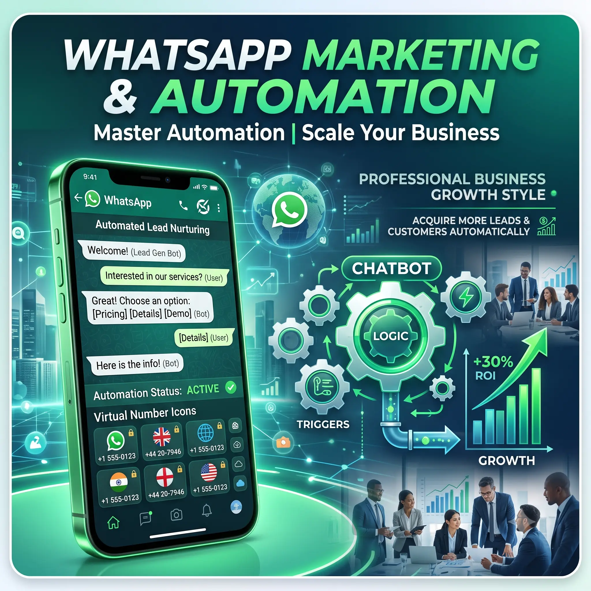 WhatsApp Marketing & Business Automation Masterclass